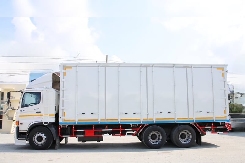 สิบล้อตู้สิบบาน HINO FL8J 260 แรง 2561 (2716)