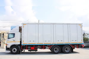 สิบล้อตู้สิบบาน HINO FL8J 260 แรง 2561 (2716)