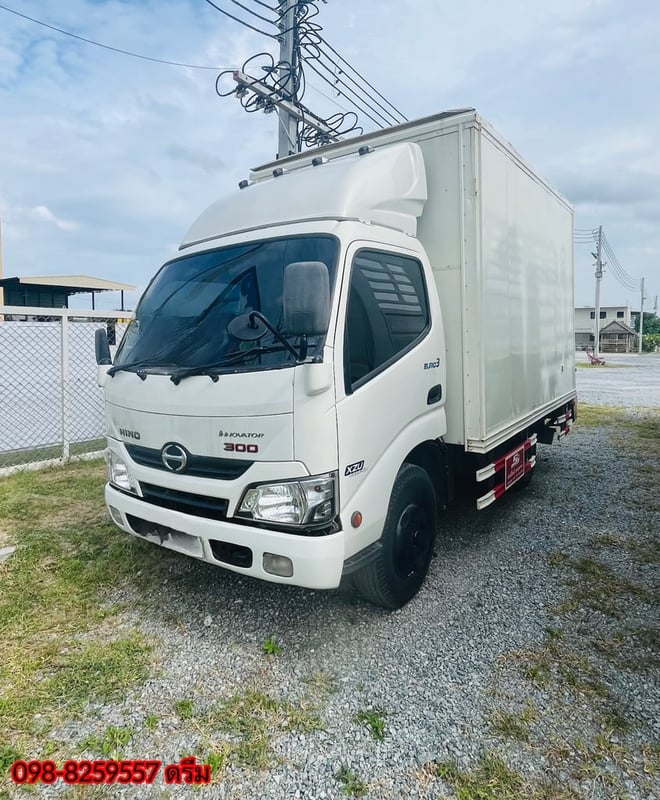 👉 สี่ล้อตู้ HINO XZU 136แรง  ปี2563 (3262)