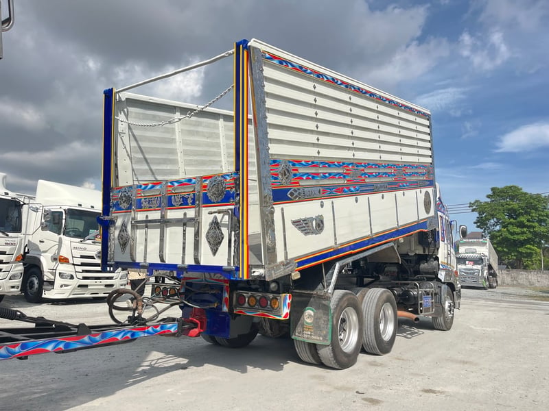 👉สิบล้อดั้มพ์พ่วง HINO FM1A  344 แรงม้า ปี 61 (3362,3363)