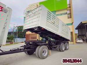 🇨🇷 สิบล้อดั้มพ์ ISUZU FXZ 360 แรง ปี 2565 🇨🇷 หางดั้มพ์ สามเพลา อู่สามมิตร ปี 2565 (3843,3844) 🇨🇷 สิบล้อดั้มพ์ ISUZU FXZ 360 แรง ปี 2565 🇨🇷 หางดั้มพ์ สามเพลา อู่สามมิตร ปี 2565 (3843,3844)