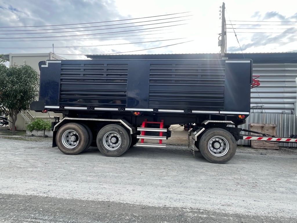 #หางดั้มพ์สองเพลา อู่แม็กเทรลเลอร์ ปี 2565 (3778)