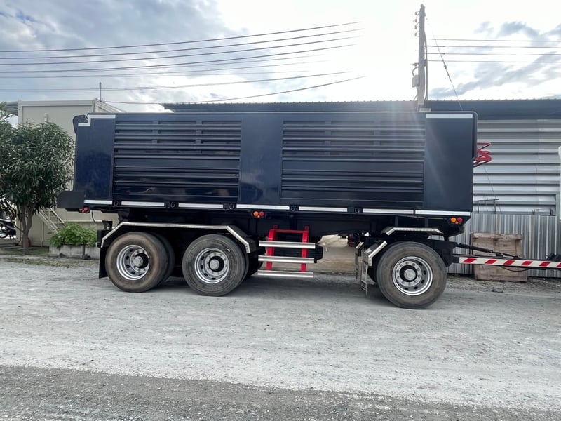 #หางดั้มพ์สองเพลา อู่แม็กเทรลเลอร์ ปี 2565 (3778)