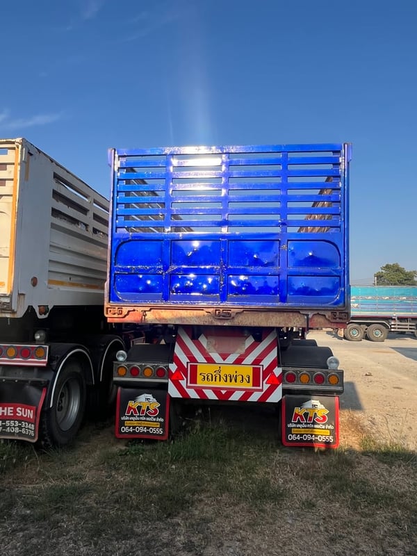 🇨🇷 หางเซมิดั้มพ์ สองเพลา อู่ TNJ  ปี 2565 (0824)