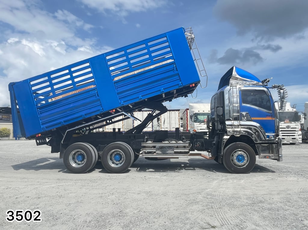 🌺 สิบล้อดั้มพ์ ISUZU FXZ 360 แรง ปี 2566   (3502)