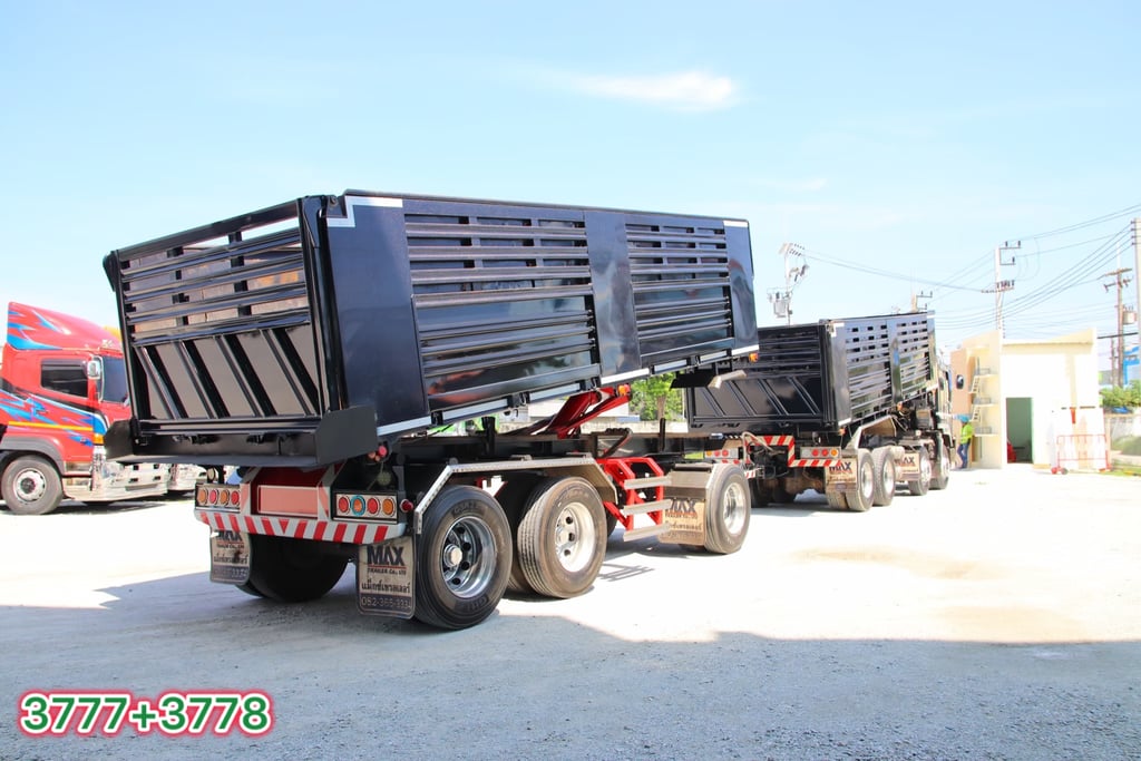 🌺 สิบสองล้อดั้มพ์ ISUZU FYH 360 แรง ปี 2565  (3777,3778)