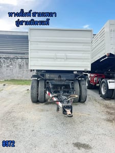 #หางดั้มพ์ สามเพลา อู่สามมิตร  ปี 2557  (8972)