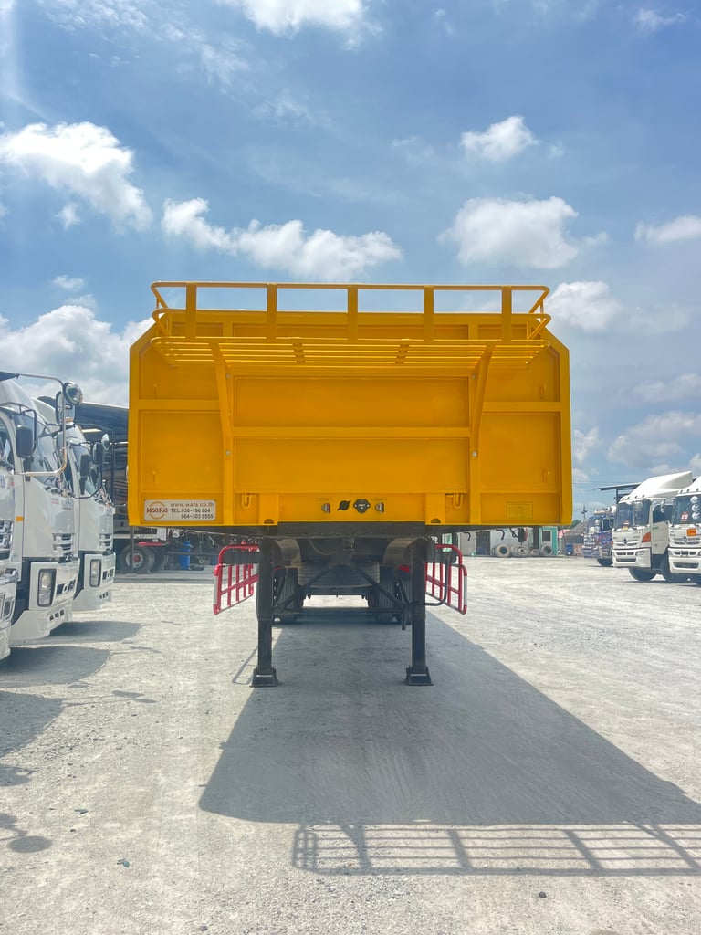 #หางพื้นเรียบ_สามเพลา อู่ WAFA ปี 2563 (6112) #หางพื้นเรียบ_สามเพลา อู่ WAFA ปี 2563 (6112)