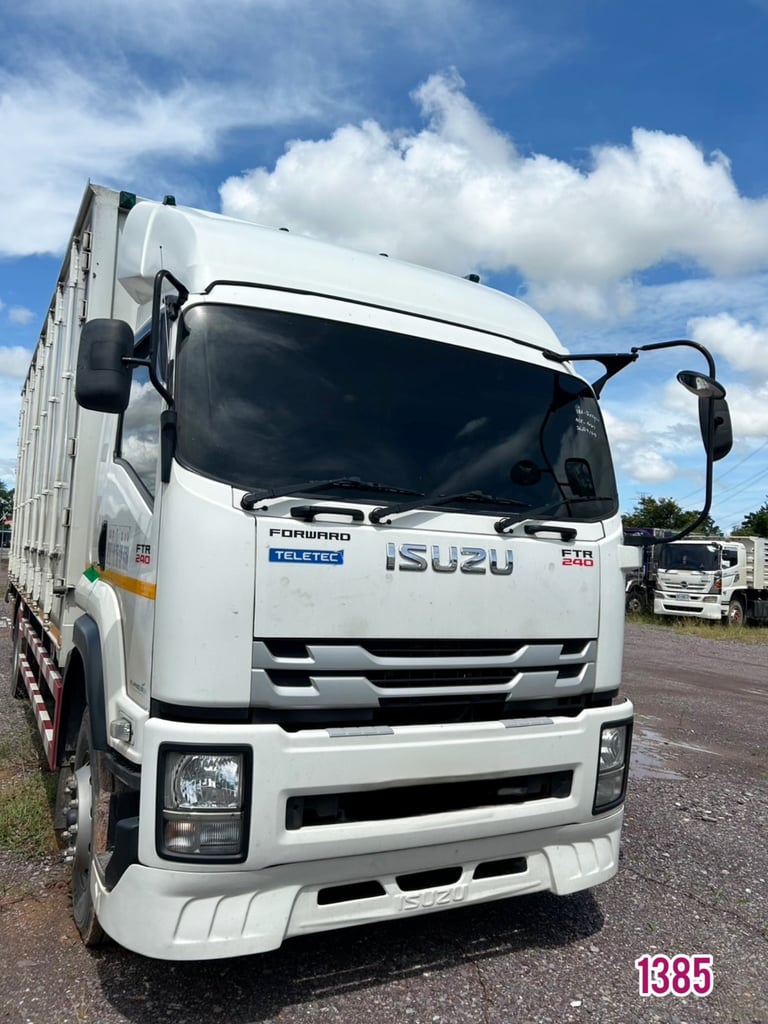 🧡 #หกล้อตู้สิบบาน  ISUZU  FTR240 ปี2567 (1385)