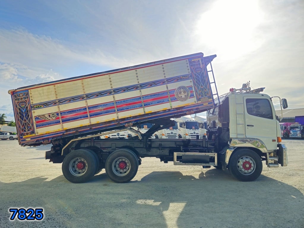 🇨🇷 สิบล้อดั้มพ์ HINO M1A 344 แรง ปี 2560 (7825)