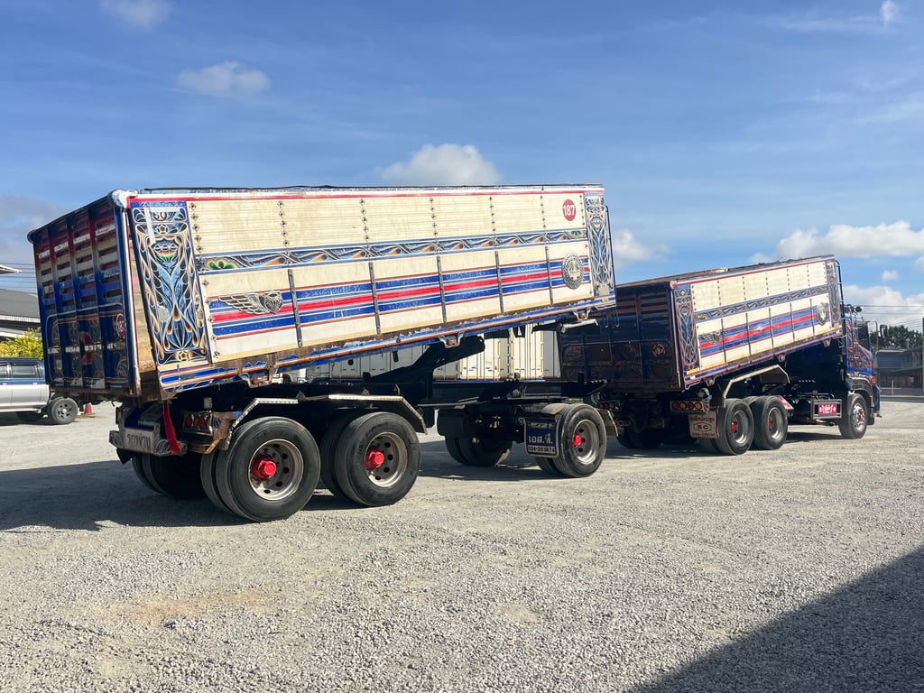 💥 ดั้มพ์พ่วง HINO VICTOR 500 (7824,7825)