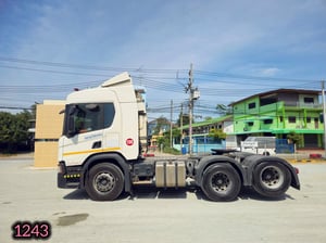 สิบล้อหัวลาก SCANIA P360 แรงม้า ปี 62 (1243) สิบล้อหัวลาก SCANIA P360 แรงม้า ปี 62 (1243)