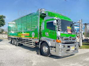 👉 สิบล้อคอก HINO FL8J 260 แรง ปี 2566 (5115)