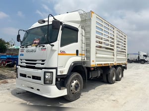 #สิบล้อกระบะคอก ISUZU FVM 300แรง  ปี 63 (4490) 