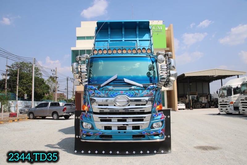 HINO BU รถบรรทุก 6ล้อ พ่วงแม่ลูก