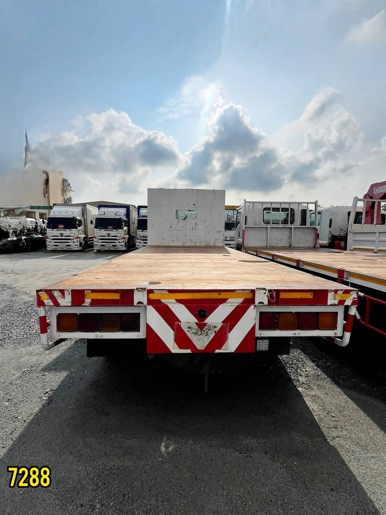 #สิบล้อพื้นเรียบ ISUZU FVM 240 แรง ปี 2556 (7288) #สิบล้อพื้นเรียบ ISUZU FVM 240 แรง ปี 2556 (7288)