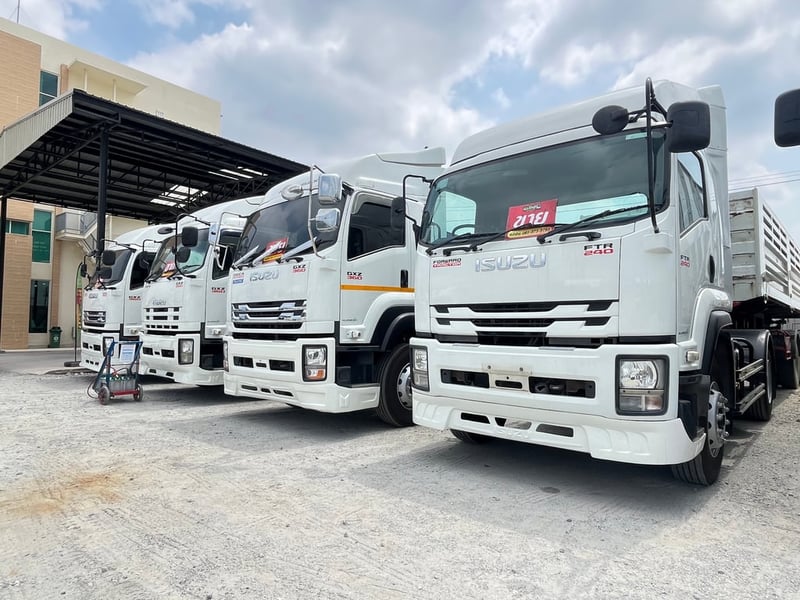 🇨🇷 สิบล้อหัวลาก ISUZU GXZ 360 แรง ปี 2560 (5347)