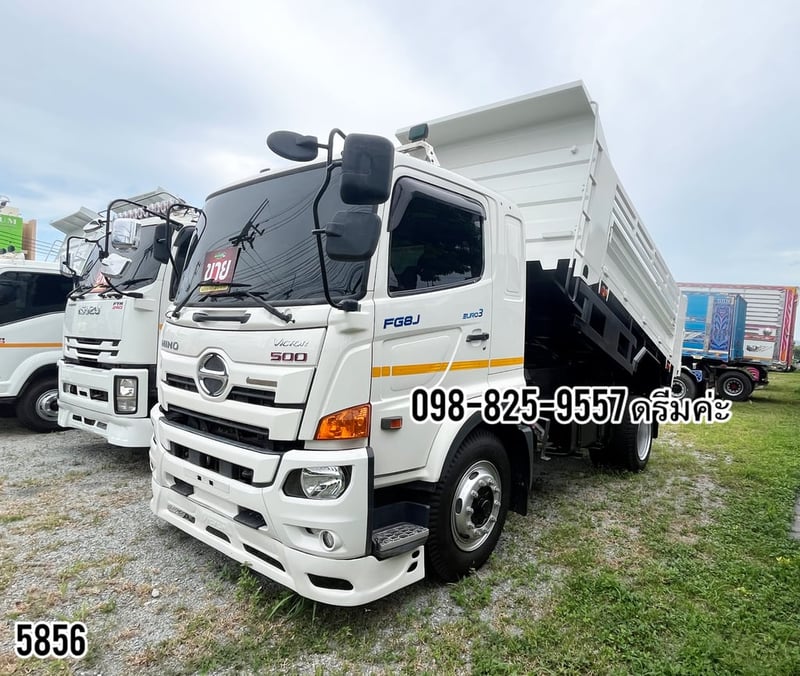 🩸 หกล้อดั้มพ์ HINO FG8J แรง ปี 66 (5856)