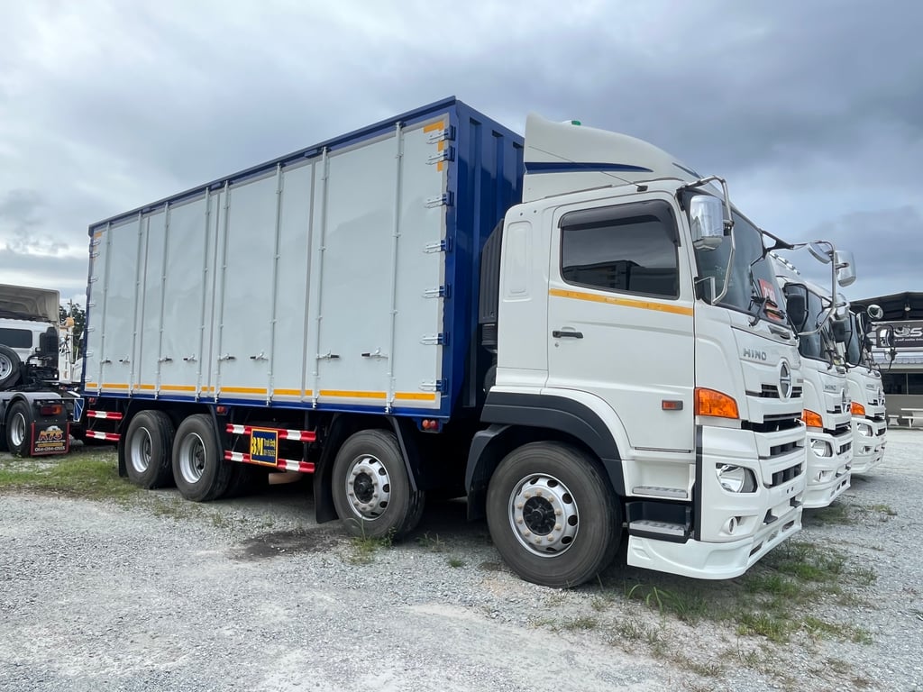 💥#สิบสองล้อตู้หกบาน HINO GY2P 380 แรง ปี 2565 (2556) 💥#สิบสองล้อตู้หกบาน HINO GY2P 380 แรง ปี 2565 (2556)