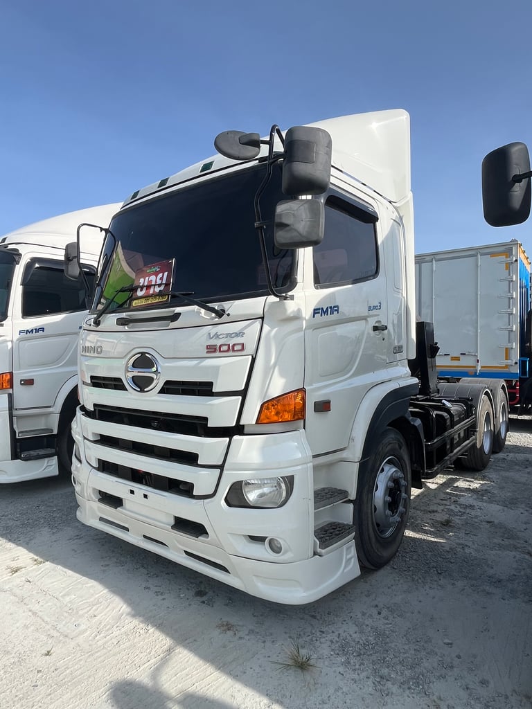 👉  สิบล้อหัวลาก HINO  FM1A 344 แรง ปี 2559 (3875)