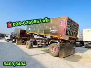 📣หกล้อดั้มพ์ พ่วงเเม่ลูก ปี 2565 ISUZU FTR 240 เเรง (5403)(5404) 📣หกล้อดั้มพ์ พ่วงเเม่ลูก ปี 2565 ISUZU FTR 240 เเรง (5403)(5404)