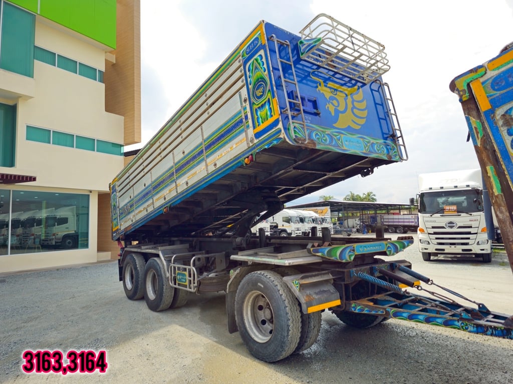 🇨🇷 สิบล้อดั้มพ์HINO FM1A 344 แรง ปี 2556 น้ำหนักตัวแม่ 12,490 กิโลกรัม 🇨🇷 หางดั้มพ์ สามเพลา อู่สหกิจ ปี 2556 น้ำหนักตัวลูก 8,560 กิโลกรัม (3163,3164) 🇨🇷 สิบล้อดั้มพ์HINO FM1A 344 แรง ปี 2556 น้ำหนักตัวแม่ 12,490 กิโลกรัม 🇨🇷 หางดั้มพ์ สามเพลา อู่สหกิจ ปี 2556 น้ำหนักตัวลูก 8,560 กิโลกรัม (3163,3164)