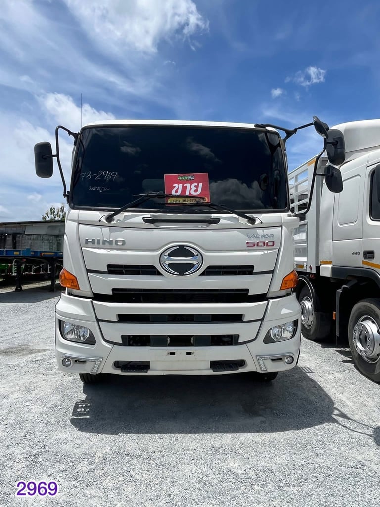 #สิบล้อหัวคัสซี HINO  FM1A 344 แรง ปี 2567 (2969)
