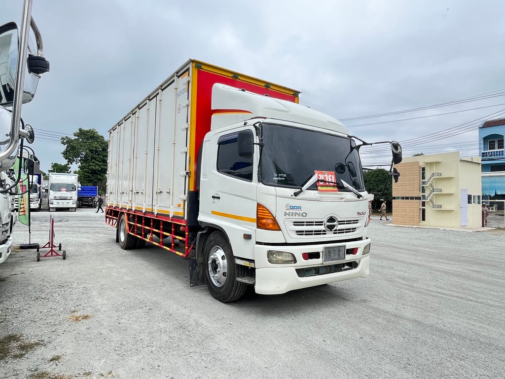 🇨🇷 หกล้อตู้สิบบาน HINO FG8J 212 แรง ปี 2556 (0988)