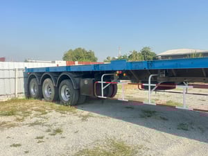 🇨🇷#หางพื้นเรียบ  สามเพลา  อู่ WAFA  ปี 2565 (8655)