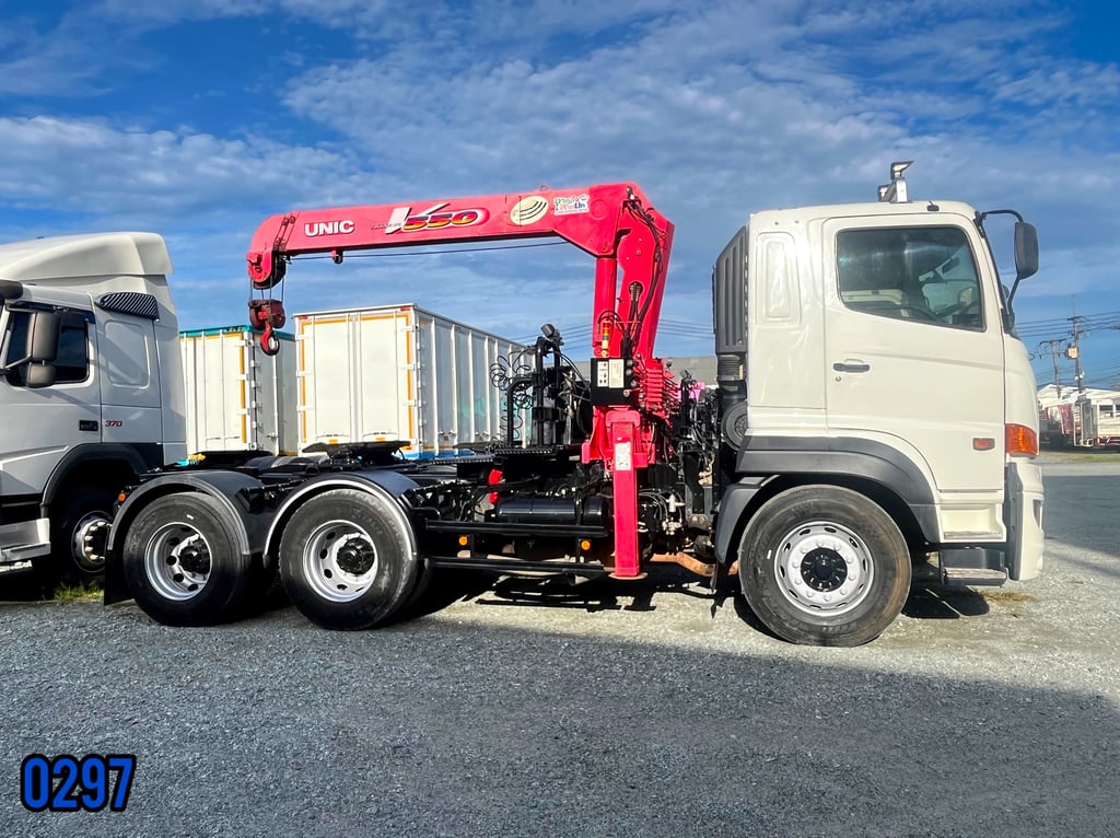 #สิบล้อเครน HINO FM1A 344 แรง ปี 2562  (0293)