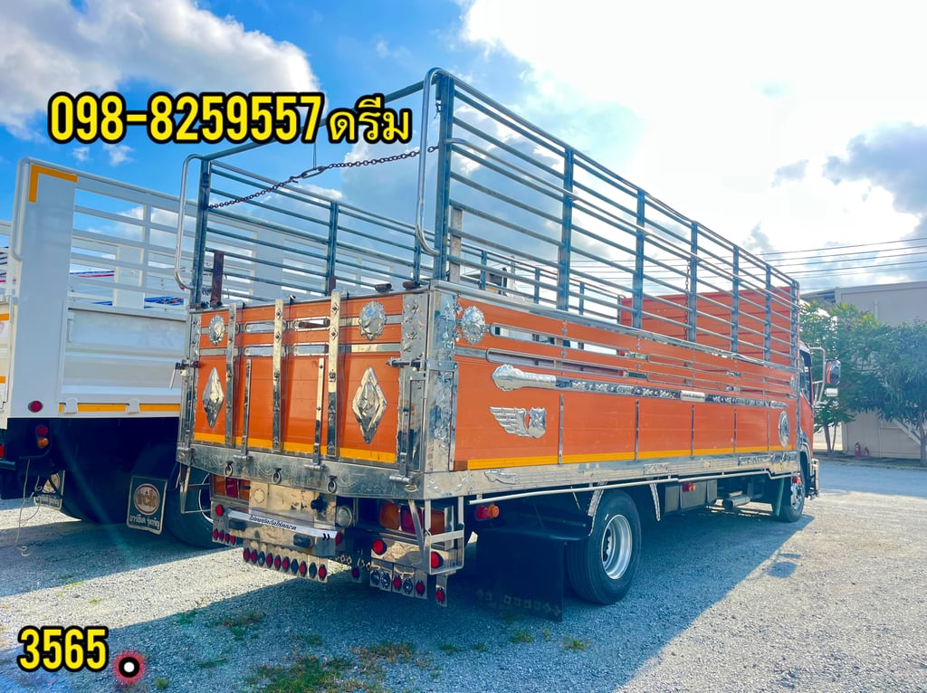 🇨🇷 หกล้อคอก ISUZU FRR 210 แรง ปี 2563 (3563)