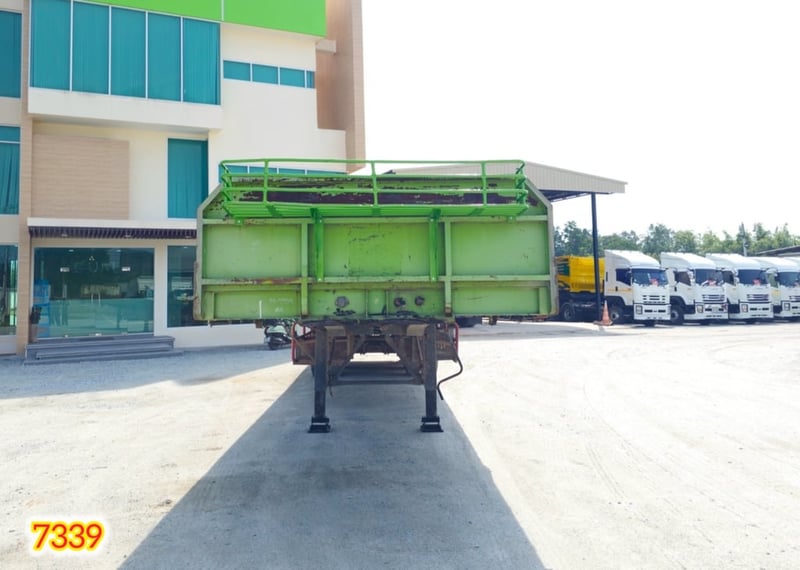 🇨🇷 หางพื้นเรียบ สามเพลา อู่ BPT ปี 2558 (7339) 🇨🇷 หางพื้นเรียบ สามเพลา อู่ BPT ปี 2558 (7339)