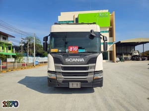 🔥 SCANIA P360 แรงม้า เพลาเดียวยกล้อ  ลากหนักได้ ประหยัดกว่า ปี 2020 (1370)