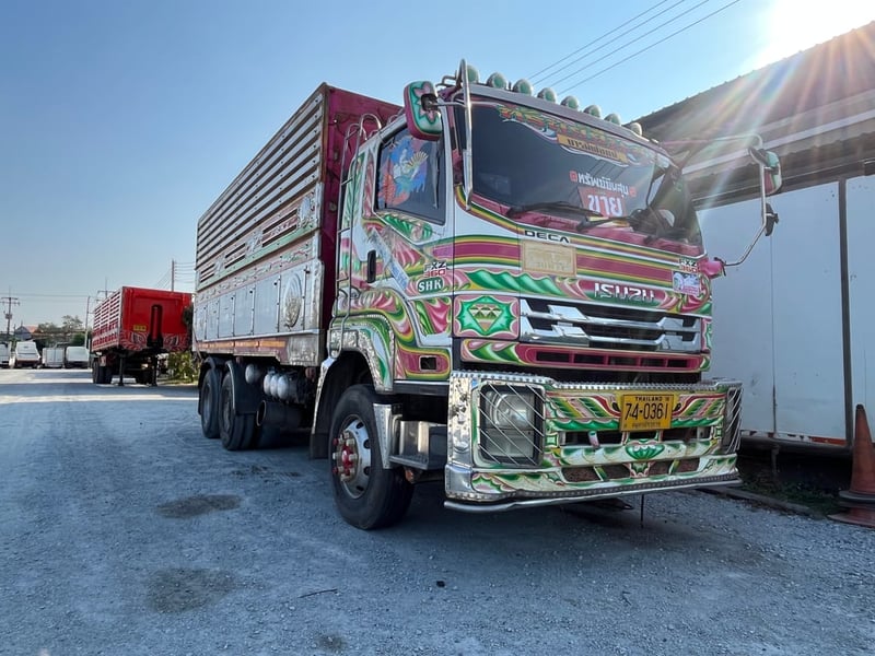 สิบล้อดั้มพ์ ISUZU FXZ 360 แรง ปี 2553 (0361)