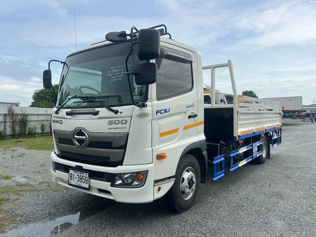 หกล้อกระบะคาร์โก้ HINO FC9J 175 แรง ปี 2567 (3859) หกล้อกระบะคาร์โก้ HINO FC9J 175 แรง ปี 2567 (3859)