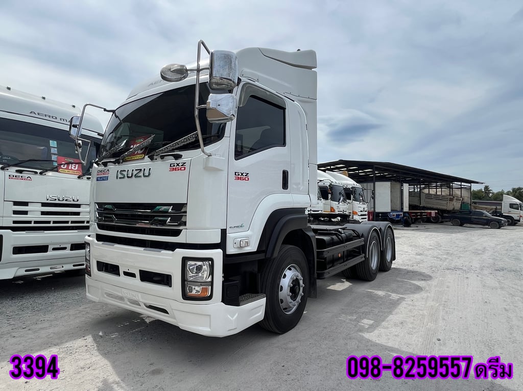 ‼️ สิบล้อหัวลาก ISUZU GXZ 360 แรง ปี 2566 (3394)