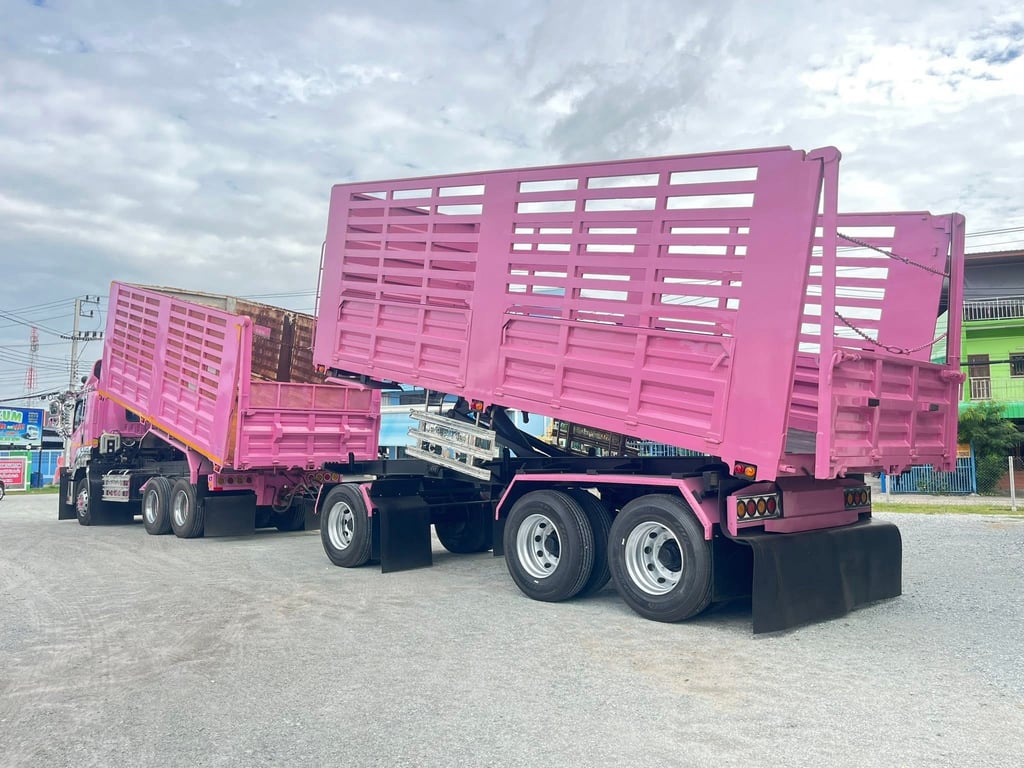 🩷สิบล้อดั้มพ์เกษตร ISUZU FXZ 360 แรง ปี 2566 🩷หางดัมพ์ สามเพลา อู่ฟีนิกซ์ ปี 2565 (1364 , 2110) 🩷สิบล้อดั้มพ์เกษตร ISUZU FXZ 360 แรง ปี 2566 🩷หางดัมพ์ สามเพลา อู่ฟีนิกซ์ ปี 2565 (1364 , 2110)