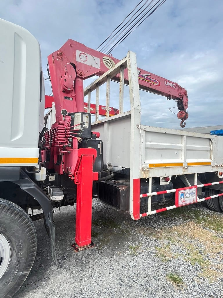 👉 หกล้อเครน ISUZU FTR 240 แรง ปี 2557 (0947) 👉 หกล้อเครน ISUZU FTR 240 แรง ปี 2557 (0947)