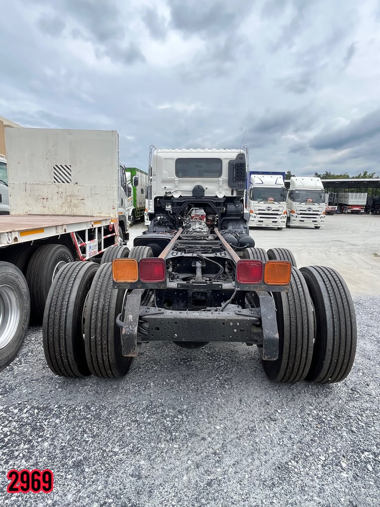 #สิบล้อหัวคัสซี HINO  FM1A 344 แรง ปี 2567 (2969) #สิบล้อหัวคัสซี HINO  FM1A 344 แรง ปี 2567 (2969)