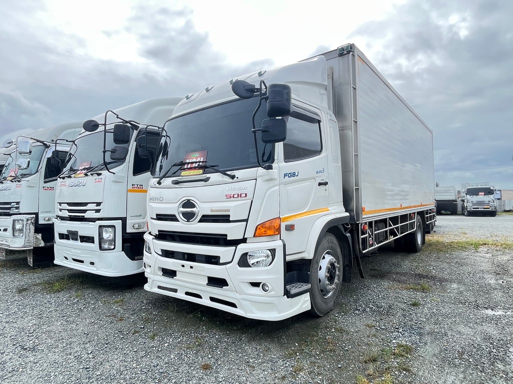 #หกล้อตู้เย็น HINO FG8J 240แรง ปี 2565 (4212)