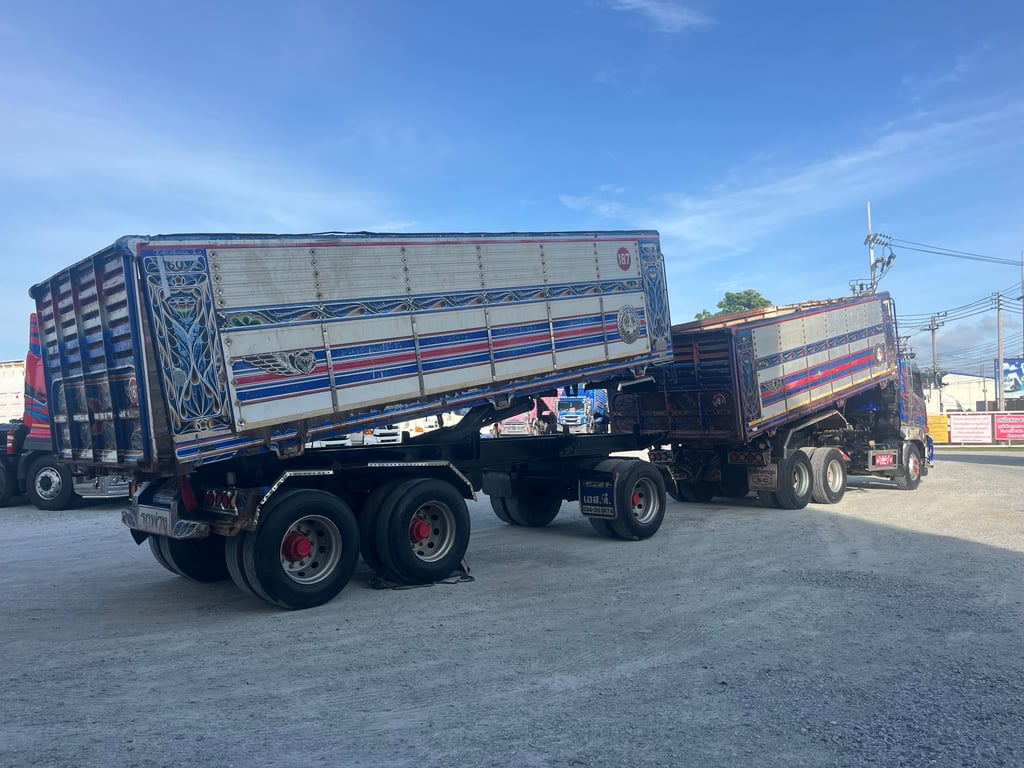 💥 ดั้มพ์พ่วง HINO VICTOR 500 (7824,7825)