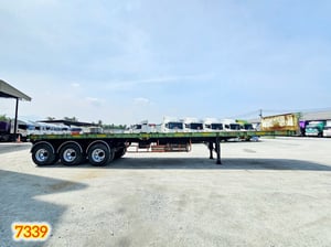 🇨🇷 หางพื้นเรียบ สามเพลา อู่ BPT ปี 2558 (7339) 🇨🇷 หางพื้นเรียบ สามเพลา อู่ BPT ปี 2558 (7339)