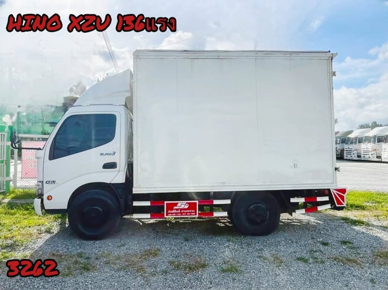 👉 สี่ล้อตู้ HINO XZU 136แรง  ปี2563 (3262)