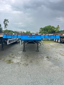 #หางพื้นเรียบสามเพลา อู่CIMC ปี 2564 (8294)