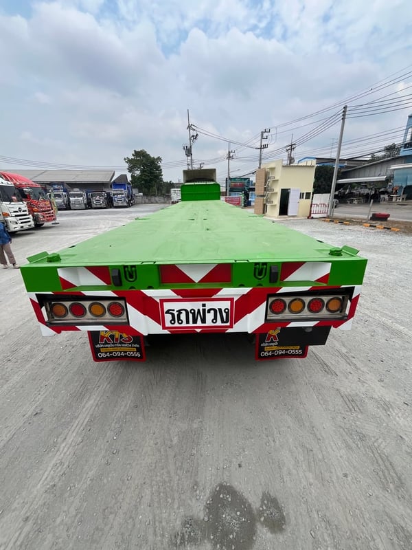 หางพื้นเรียบ สามเพลา อู่ ส.สมบัติ ปี 2561 (5529) หางพื้นเรียบ สามเพลา อู่ ส.สมบัติ ปี 2561 (5529)