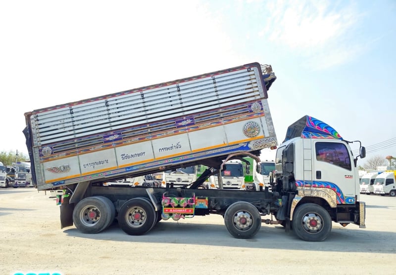 💥Vาย  12 ล้อดั้มพ์เกษตร ISUZU FYH  360 แรงม้า ปี 2555 (0856)
