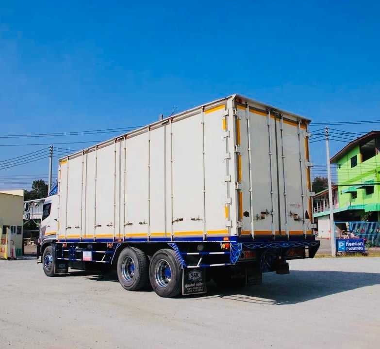 👉 สิบล้อตู้สิบบาน HINO  FL8J 260 แรง ปี 2565 (9027)