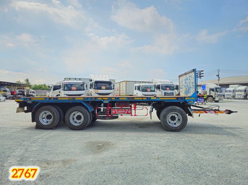 หางพ่วงพื้นเรียบ สามเพลา อู่ ซุ่นชัย ปี 2559 (2767) หางพ่วงพื้นเรียบ สามเพลา อู่ ซุ่นชัย ปี 2559 (2767)