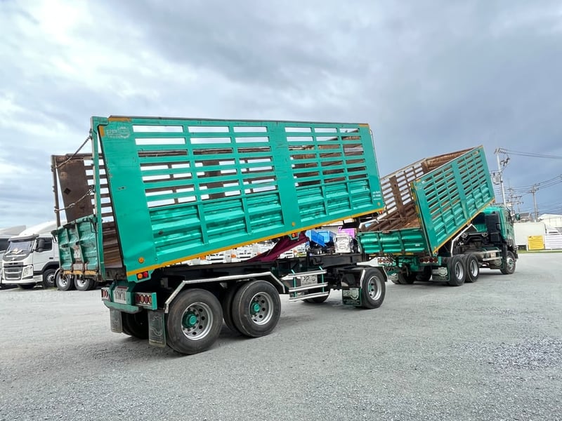 สิบล้อดั้มพ์ ISUZU FXZ 360 แรง ปี 2566,หางดั้มพ์ สามเพลา อู่ พีพีเอ็นเจเนริ่ง ทรัค ปี 2566 (4795,4796) สิบล้อดั้มพ์ ISUZU FXZ 360 แรง ปี 2566,หางดั้มพ์ สามเพลา อู่ พีพีเอ็นเจเนริ่ง ทรัค ปี 2566 (4795,4796)