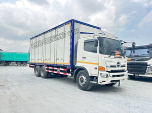 ✔️ สิบล้อตู้สิบบาน HINOม ✔️ FL8J 260 แรง ปี 2566 (1698)